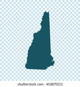 map of New Hampshire