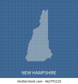 map of New Hampshire
