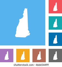 map of New Hampshire