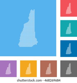 map of New Hampshire