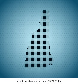 map of New Hampshire