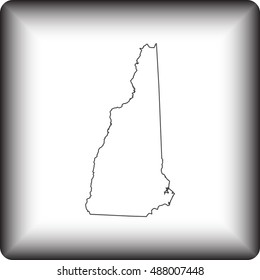 map of New Hampshire