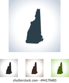 map of New Hampshire