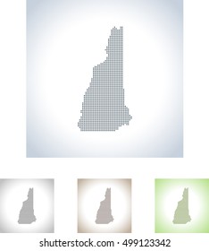 map of New Hampshire