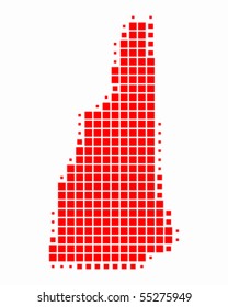 Map of New Hampshire