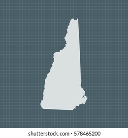 map of New Hampshire