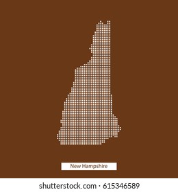 map of New Hampshire