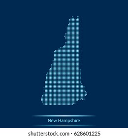 map of New Hampshire