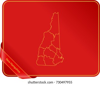 map of New Hampshire