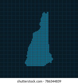 map of New Hampshire