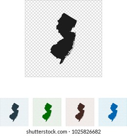 map of New Jersey