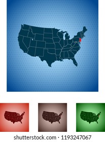 map of New Jersey