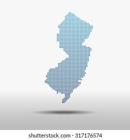 map of New Jersey