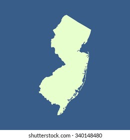 map of New Jersey