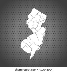 map of New Jersey