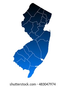 Map of New Jersey