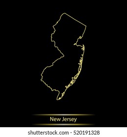 map of New Jersey