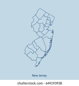 Map Of New Jersey