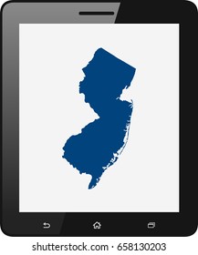 map of New Jersey