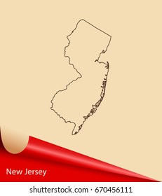 map of New Jersey