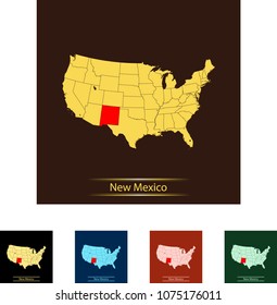 map of New Mexico