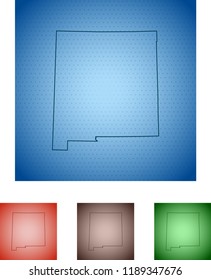 map of New Mexico