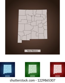 map of New Mexico