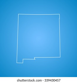 map of New Mexico