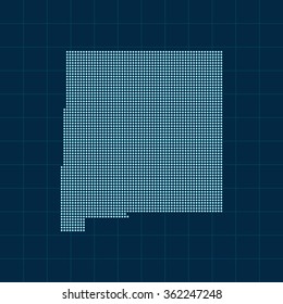map of New Mexico