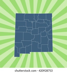 map of New Mexico