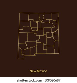 map of New Mexico
