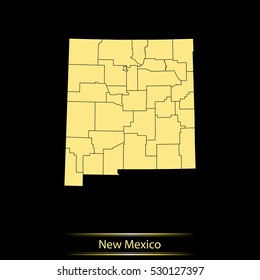 map of New Mexico