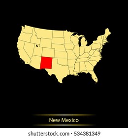 map of New Mexico