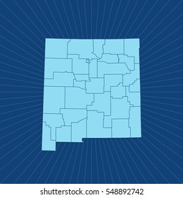 map of New Mexico