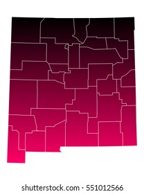 Map of New Mexico