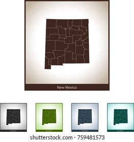 map of New Mexico