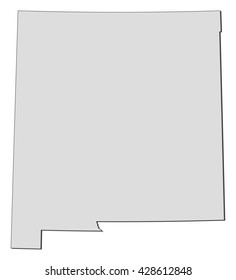 Map - New Mexico (United States)
