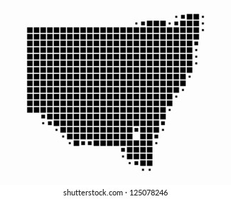 Map Of New South Wales