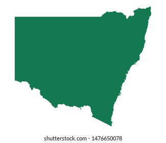 Map of New South Wales
