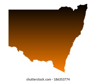 Map of New South Wales