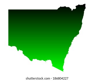 Map of New South Wales