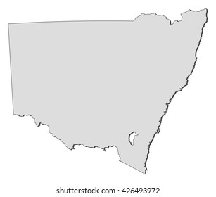 388 Map nsw australia Images, Stock Photos & Vectors | Shutterstock