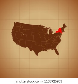 map of New York