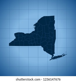 map of New York