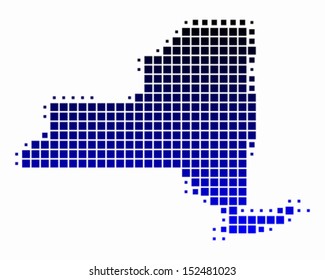 Map of New York
