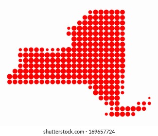 Map of New York