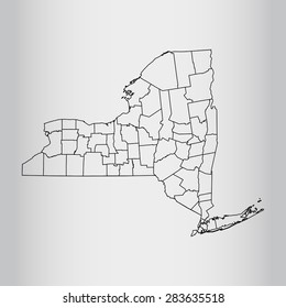 map of New York