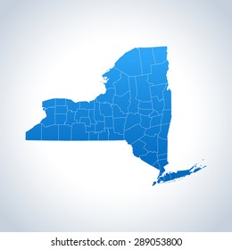 map of New York