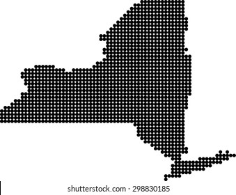 map of New York