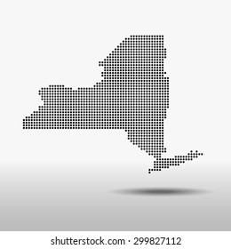 map of New York